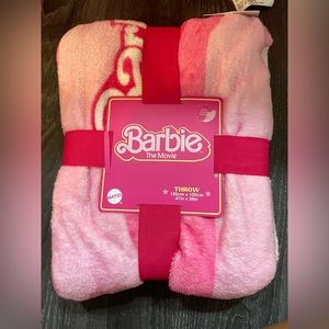 NWT Barbie throw